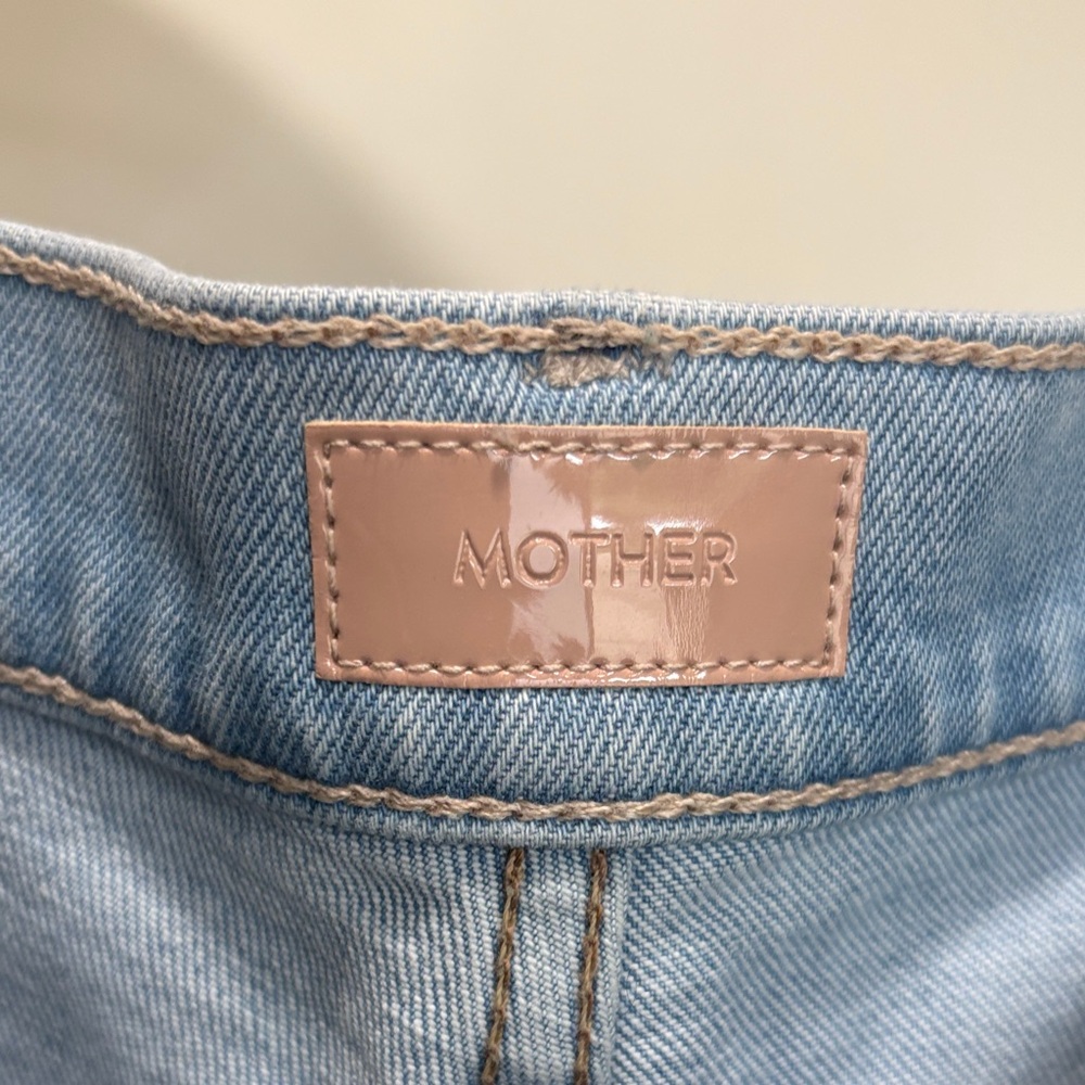 Light Blue Distressed Women Jeans 25” inseam - Picture 2 of 4
